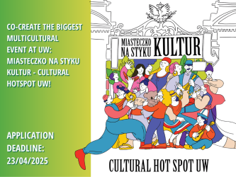 Nabór do Miasteczka na Styku Kultur – Cultural HotSpot UW 2026// Join the 2026 Cultural HotSpot UW – Applications Open!